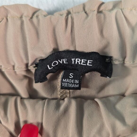 Love Tree Cargo Pants Utility Drawstring Casual Lightweight Womens Size S Skater - Picture 8 of 9